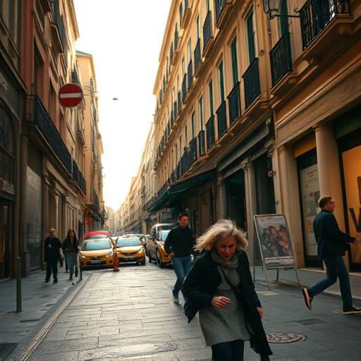 Capture d'écran d'un projet passé : Film d'action tourné dans les rues de Marseille