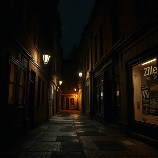Capture d'écran d'un projet passé : Série policière tournée dans les ruelles sombres de Lille