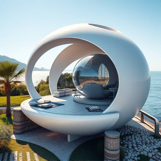 La Maison Bulles, une architecture organique et futuriste sur la Côte d'Azur